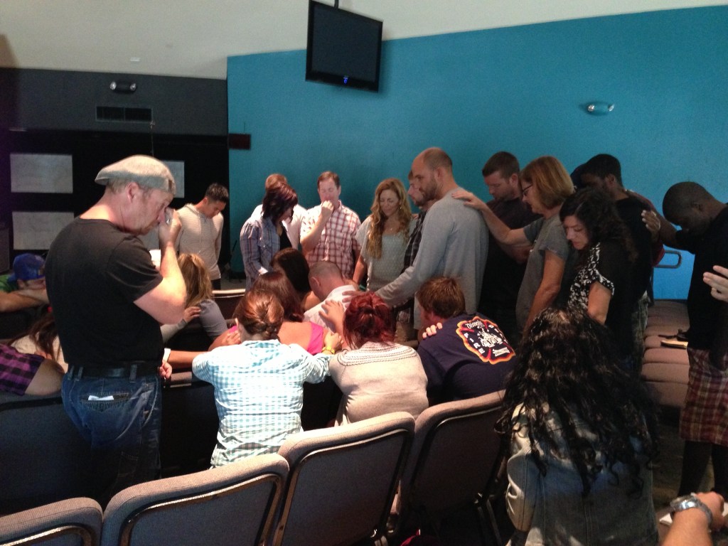  Yesterday I was honored for years of service . . . it was a surprise. This was the ending prayer time which was so SWEET! (And, empowering!)